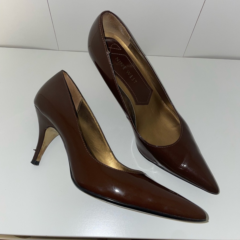 Nine West Brown Women's Heels
